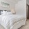 a bed in a room